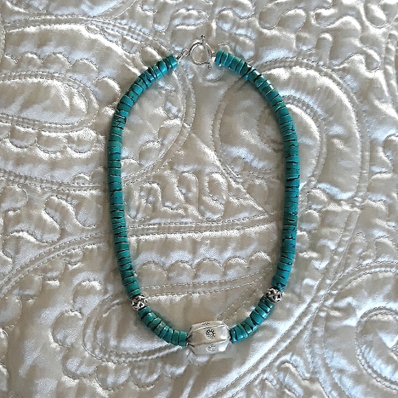 turquoise necklace - Picture 3 of 4
